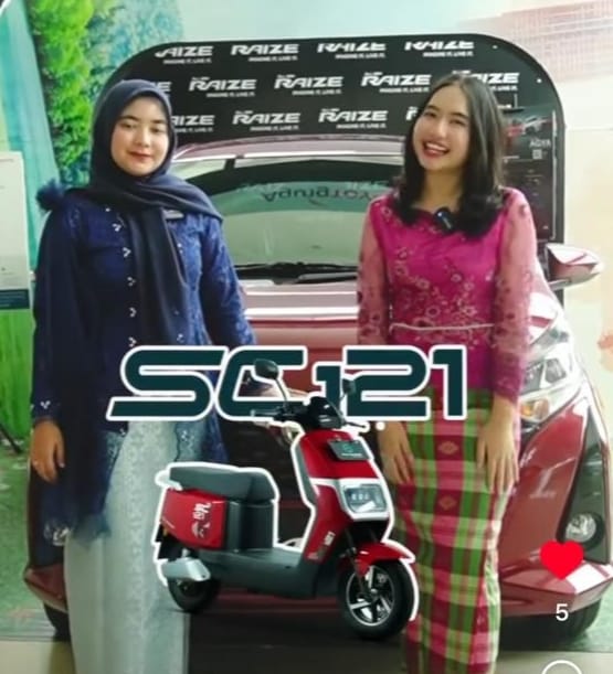 Beli Mobil Toyota Agya dan Calya Berhadiah Motor Listrik United